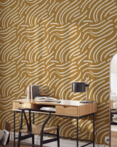 Wavy Lines Wallpaper